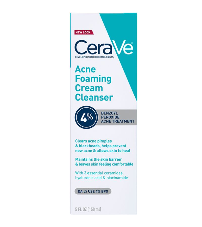 CeraVe Acne Foaming Cream Cleanser